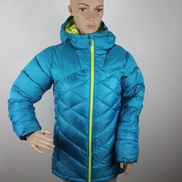 Columbia, Jacket, Thermal, Girl's L (14-16), Blue